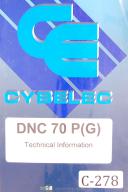 Cybelec-Cybelec DNC 70 P (G), Technical Information Manual Year (1997)-DNC 70 P (G)-01